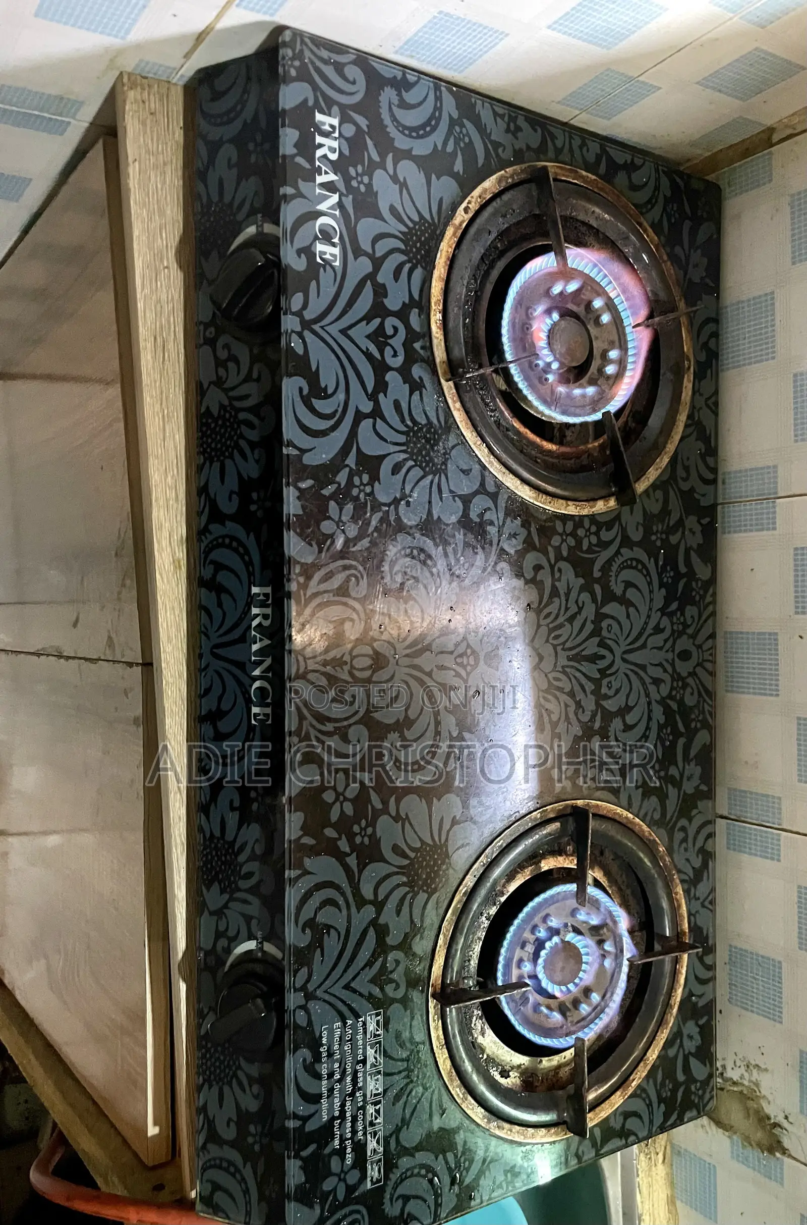 Gas Burner and Cylinder