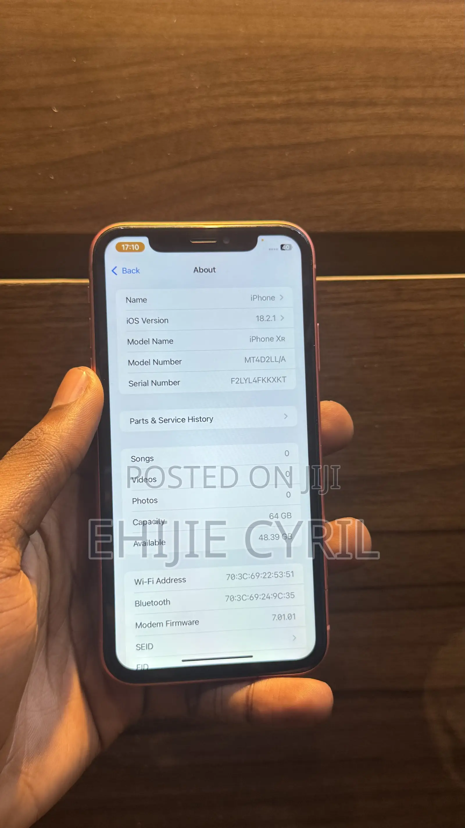 Apple iPhone XR 64 GB Orange