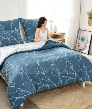 Bedsure Get Cozy Printed KING Duvet Cover + 2 Pillowcases