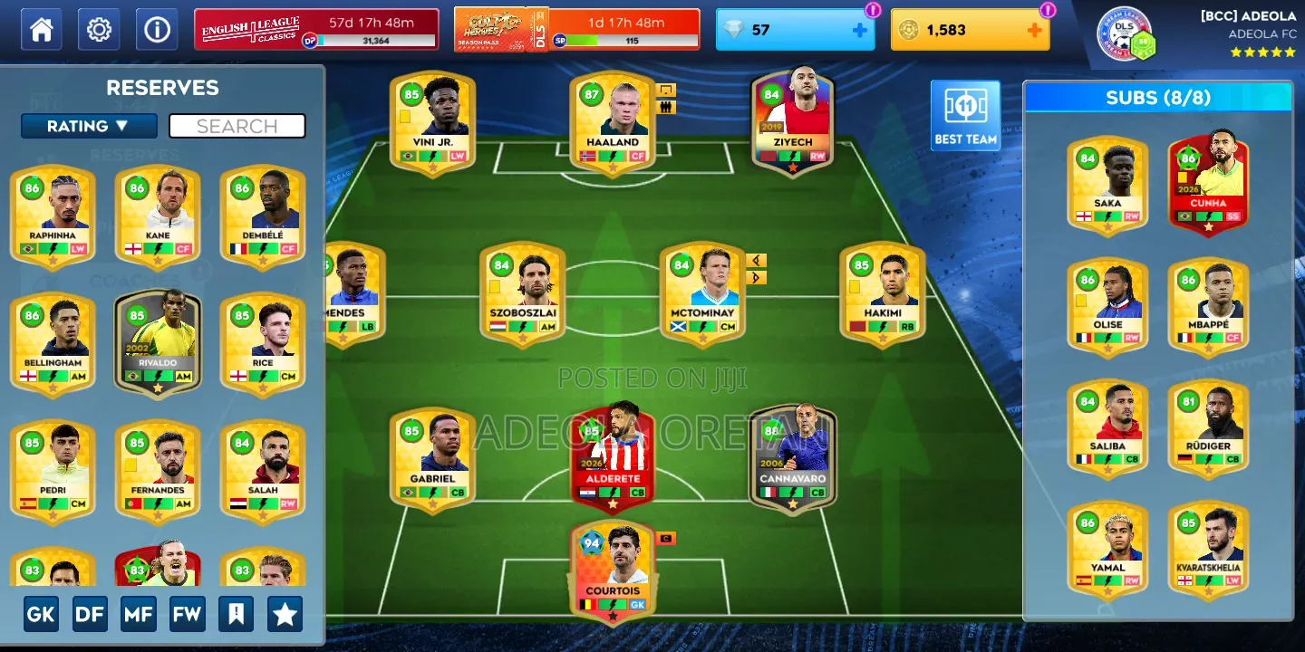 DLS 26 Account for Sale