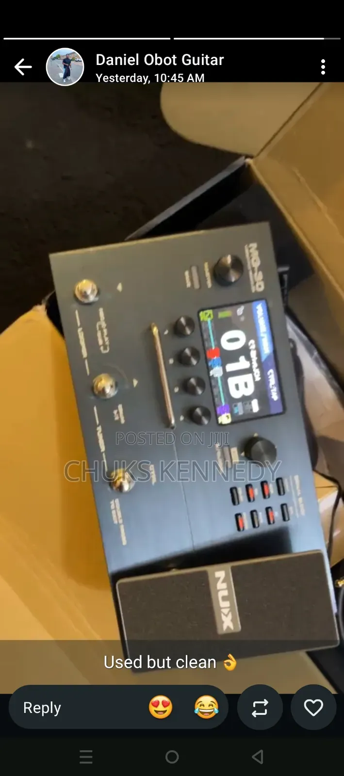 Guitar Effect Pedal