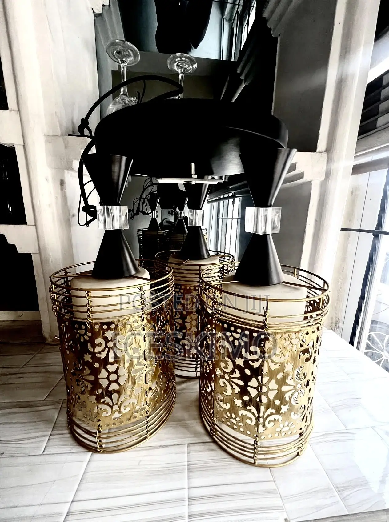 3 Candle Pendant Chandelier