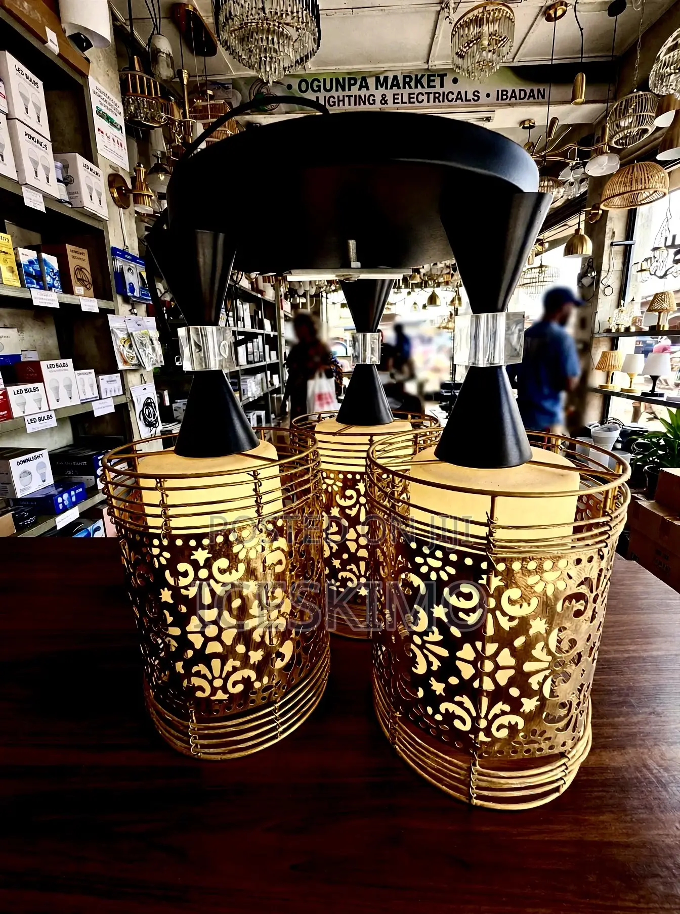 3 Candle Pendant Chandelier