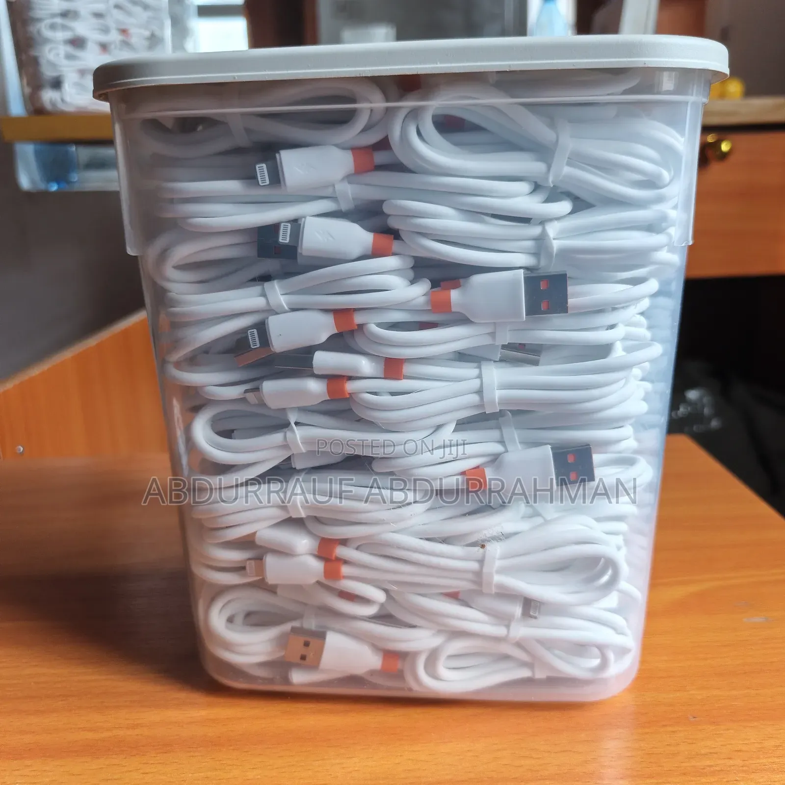 USB CORDS (Android, Type C, iPhone) in Bulk