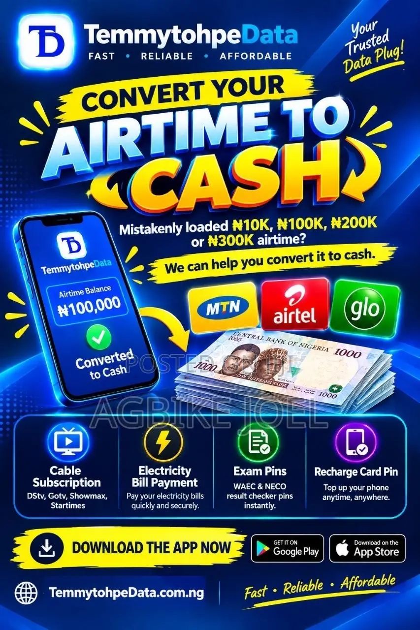 Need Airtime or Data?