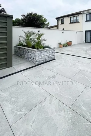 Outdoor Marble Wall Installation