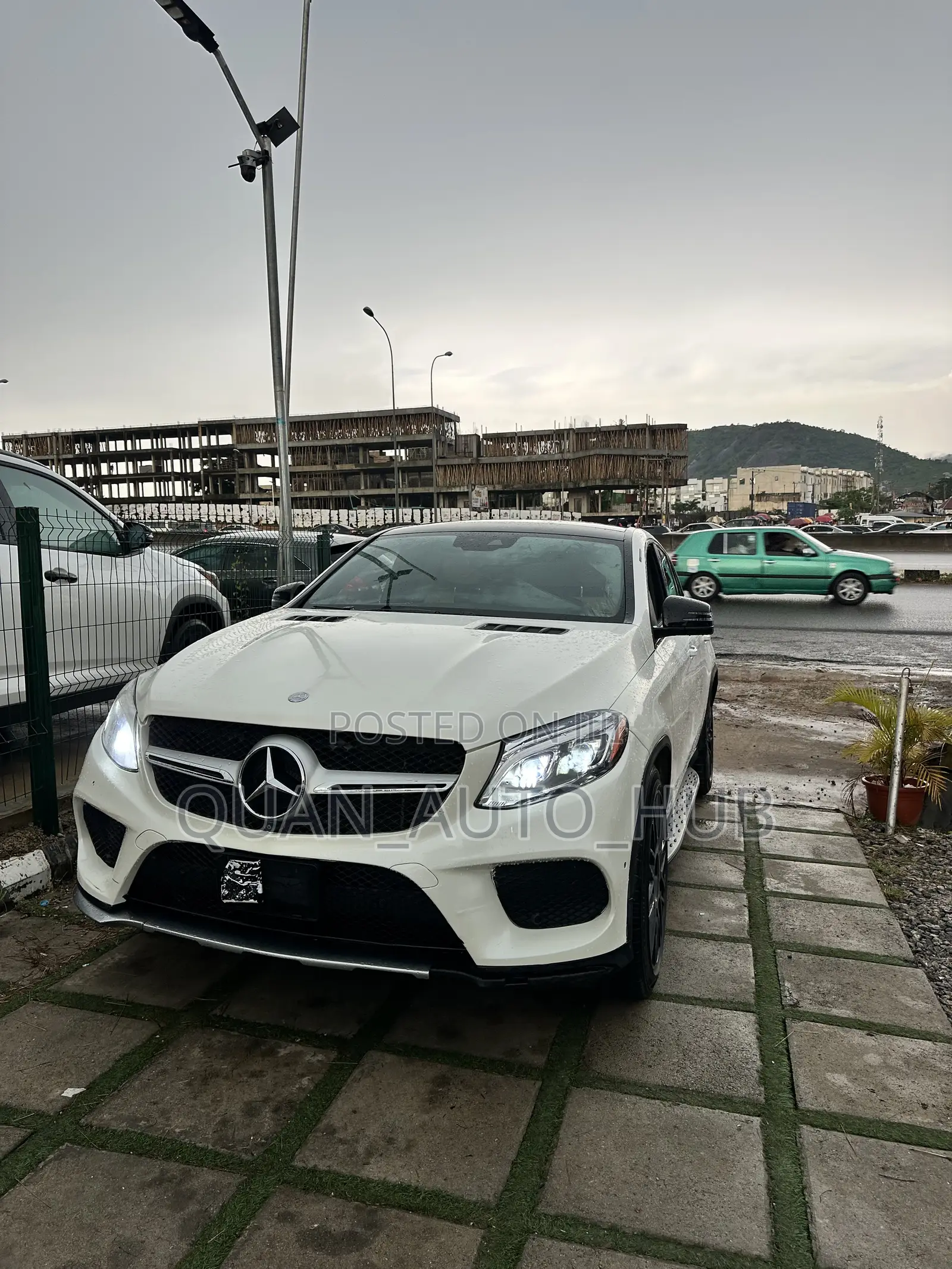 Mercedes-Benz GLE-Class 2016 White