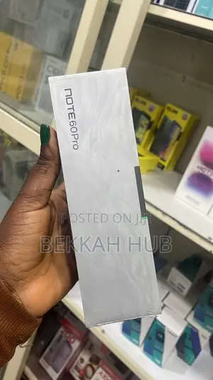New Infinix Note 60 Pro 256 GB Black