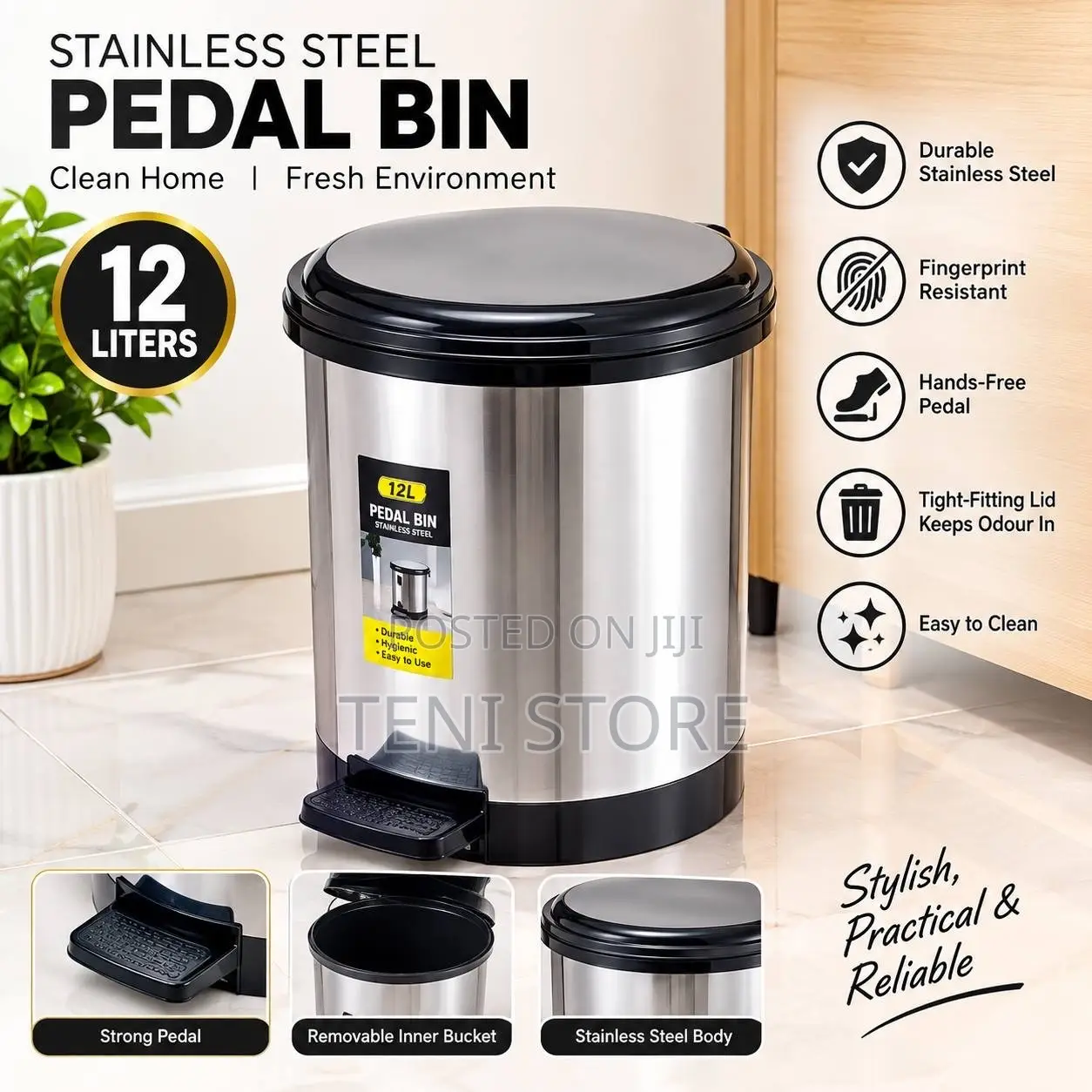Waste Bin(12liters)