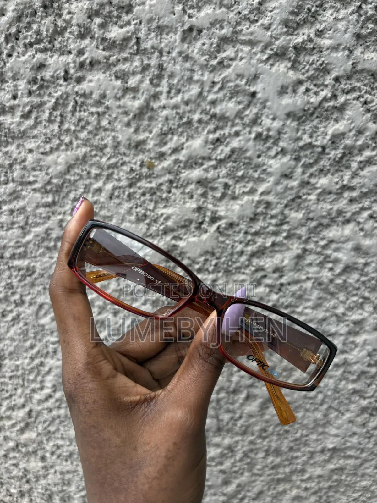 Orange Bayonetta Glasses