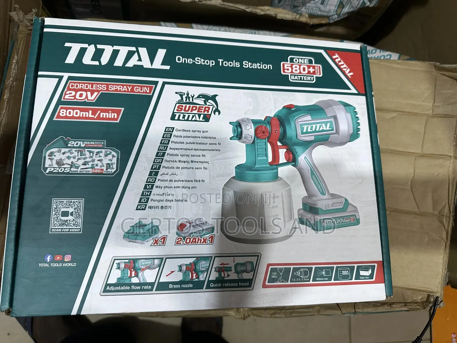 Total Cordless Spray Gun