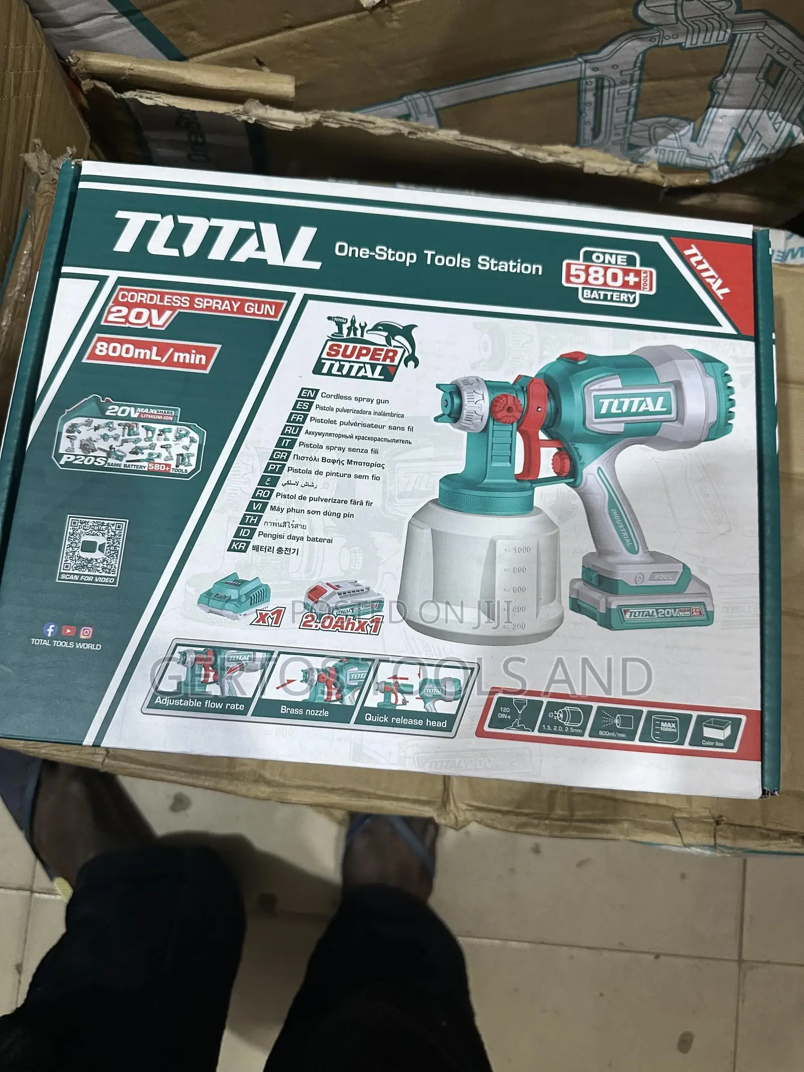 Total Cordless Spray Gun