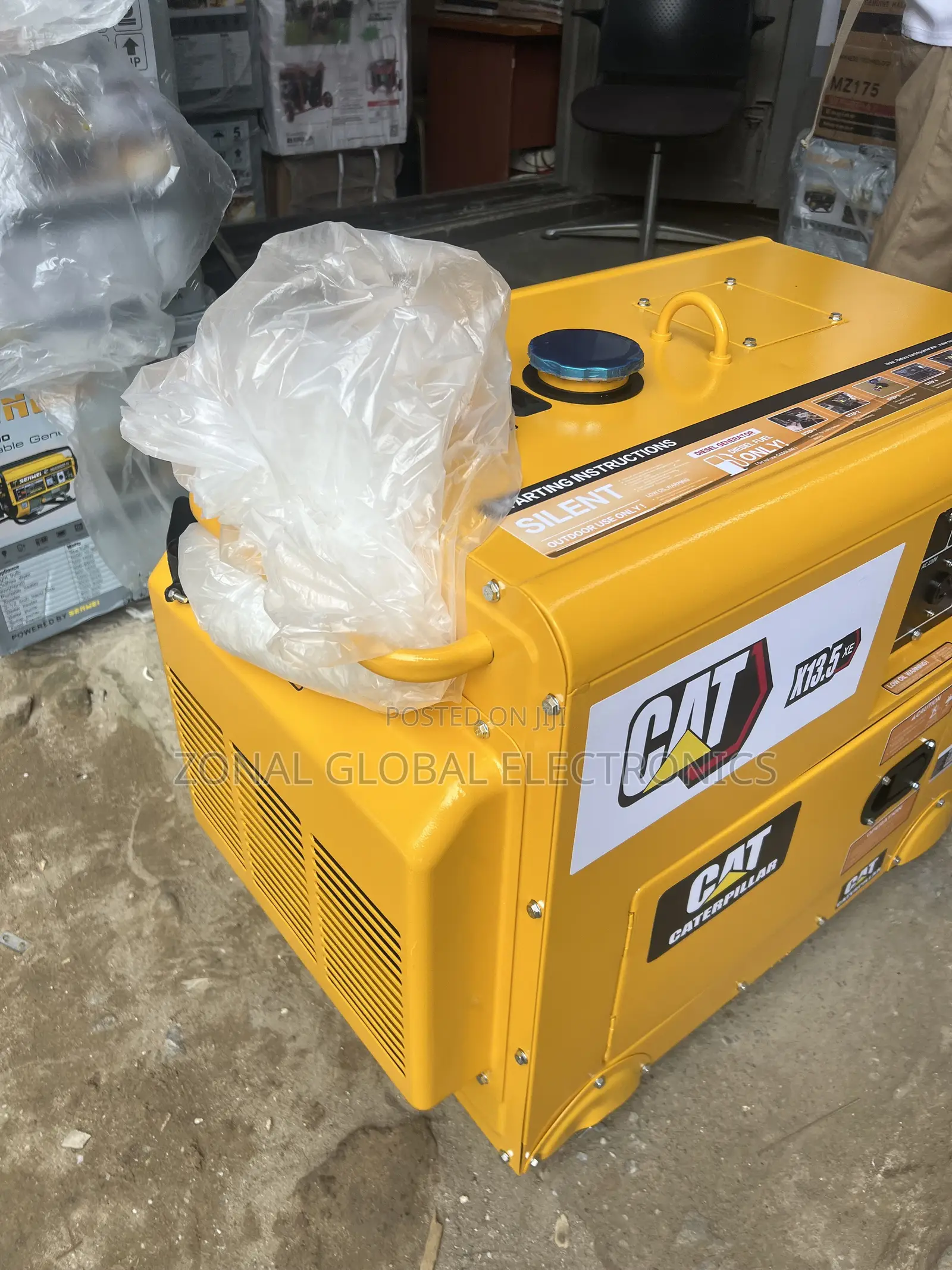CAT X13.5 XE Silent Diesel Generator 13kva