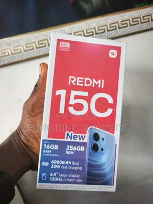 New Xiaomi Redmi 15C 4G 256 GB Green