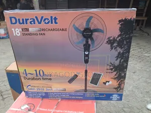 Duravolt. Rechargeable Fan 18 Inches