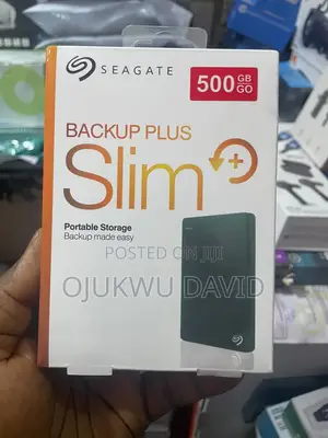 500GB Seagate Backup Plus Slim Hard-Drive