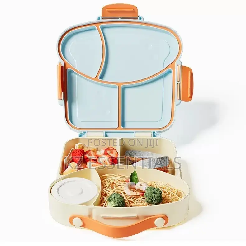 Student Lunch Box With Spoon & Fork