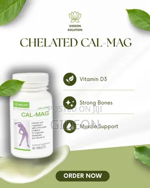 Chelated Cal-Mag Vitamin D3 Cal Mag 90 Tablets Single Calmag
