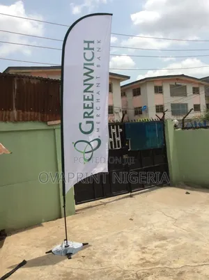 Feather Banner, Flag Banner I in Lagos