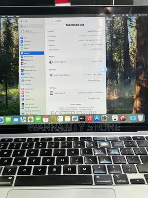 Laptop Apple MacBook Air 2020 8GB Intel Core i5 SSD 256GB