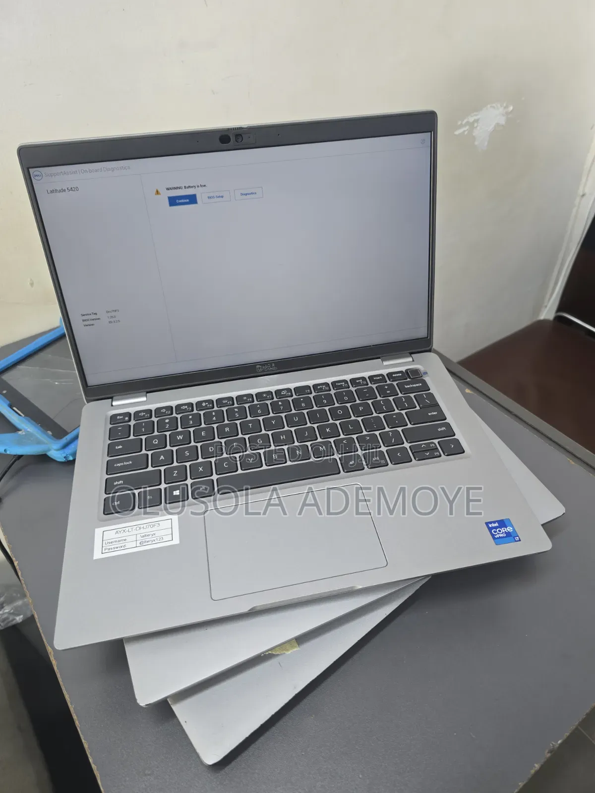 Laptop Dell Latitude 5420 16GB Intel Core i7 SSD 512GB