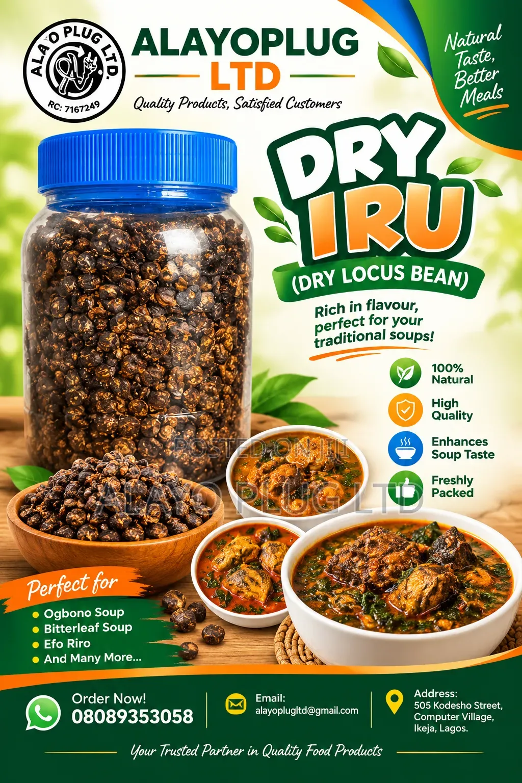 Dry Locust Bean