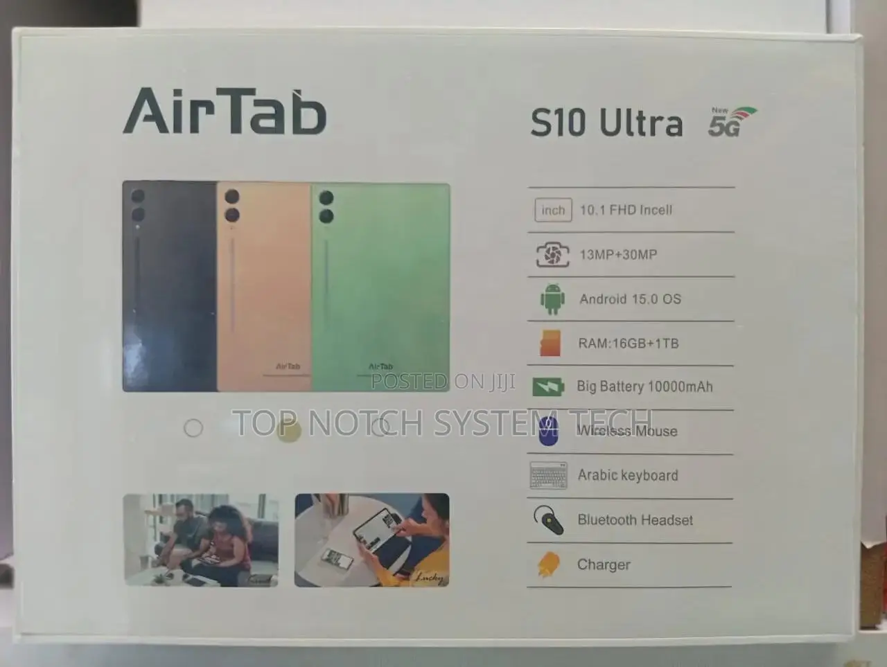 New AirTab S10 Ultra 1 TB Black