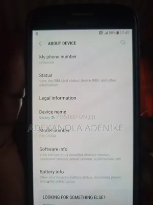 Samsung Galaxy S6 64 GB Black