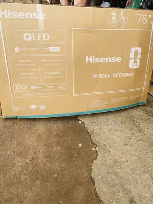 Original Hisense 75” TV for Sale