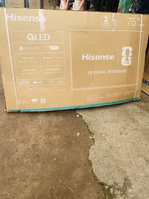 Original Hisense 75” TV for Sale