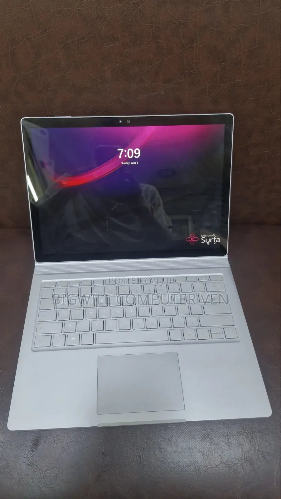 Laptop Microsoft Surface Book 8GB Intel Core Ultra 7 SSD 256GB