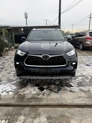Toyota Highlander Platinum 2021 Blue