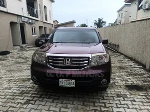 Honda Pilot EX 4dr SUV 4WD (3.5L 6cyl 5A) 2011 Red