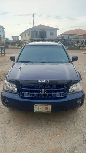 Toyota Highlander 2005 Blue