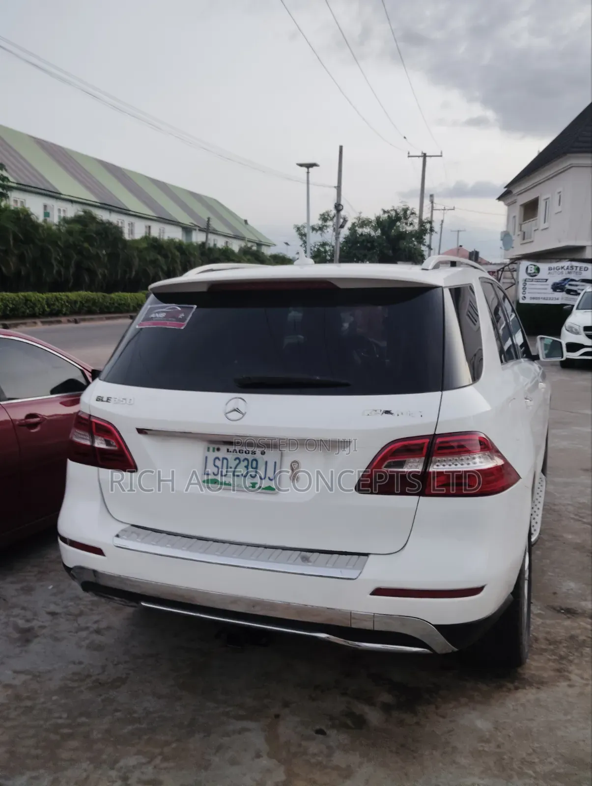Mercedes-Benz M Class ML 63 AMG 2012 White