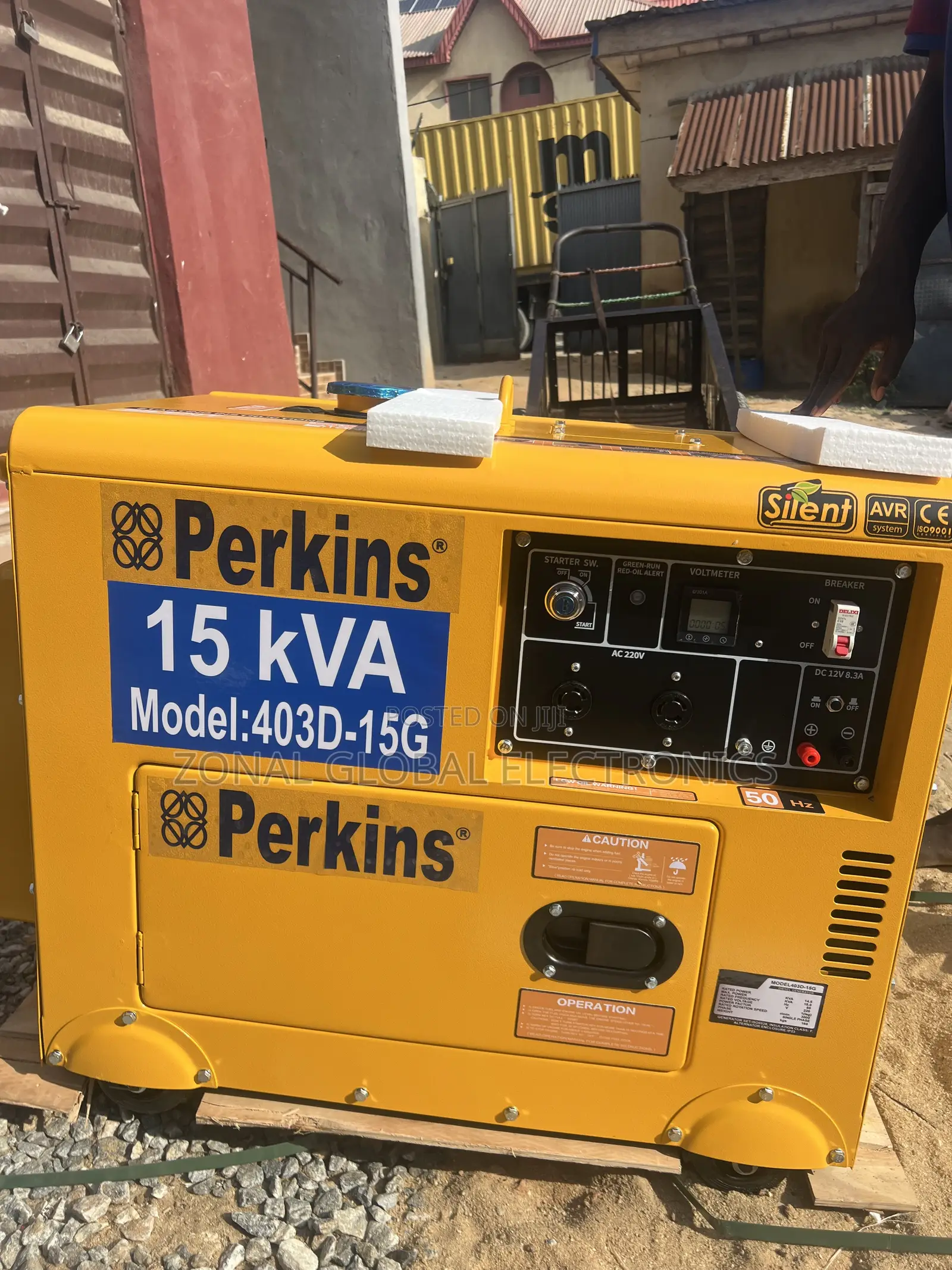 Perkins 15KVA Silent Diesel Generator
