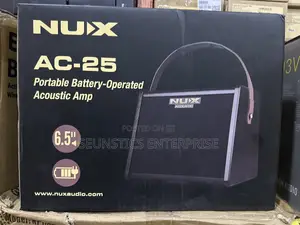 Nux AC 25 Portable Battery Operated Acoustic Amplifier