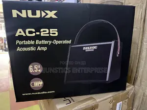 Nux AC 25 Portable Battery Operated Acoustic Amplifier