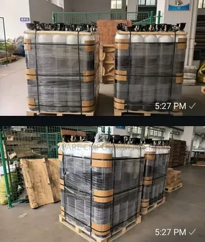 40 L Brand-New Oxygen Cylinders White and Black