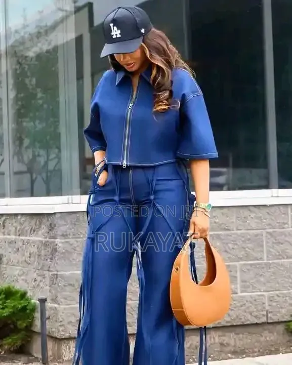 Ladies 2 Piece Jeans Set