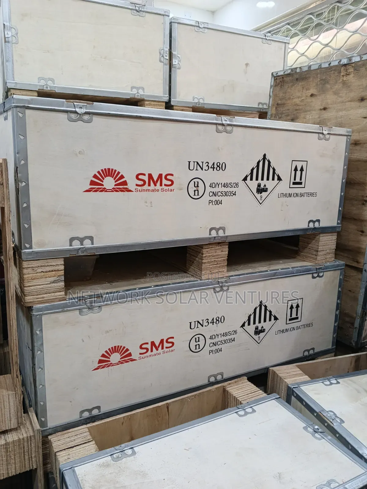 15kwh 48v SMS Lithium Ion Batteries