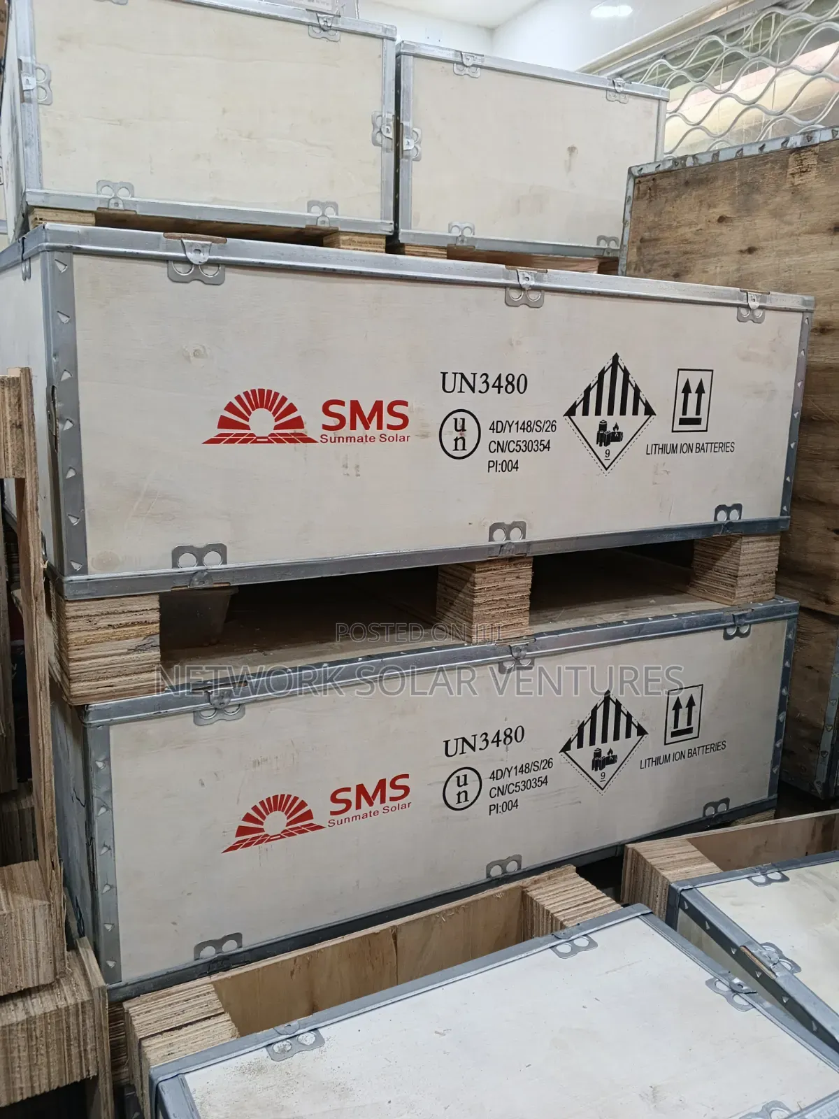15kwh 48v SMS Lithium Ion Batteries