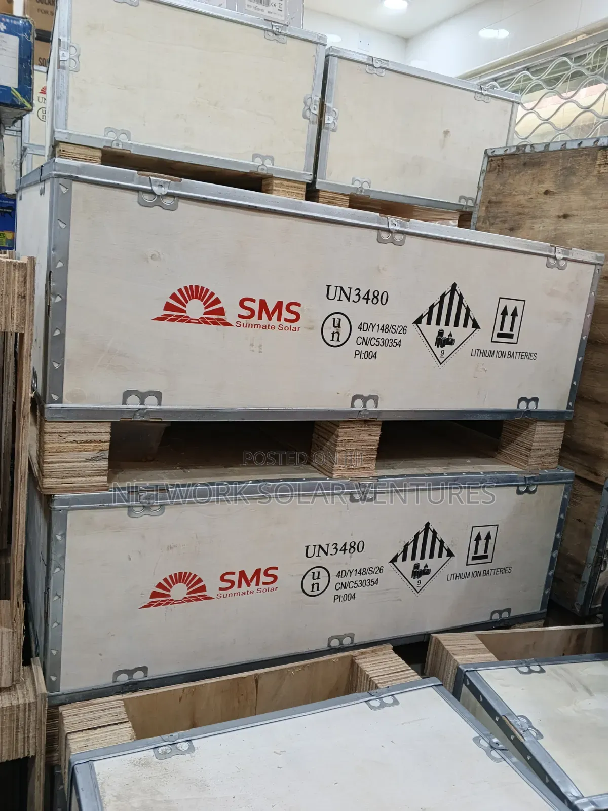 15kwh 48v SMS Lithium Ion Batteries