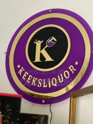 Round Signage