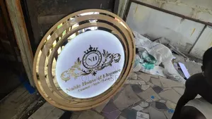 Round Signage
