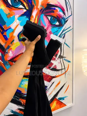 Women’s Black Thigh-High Block Heel Boots