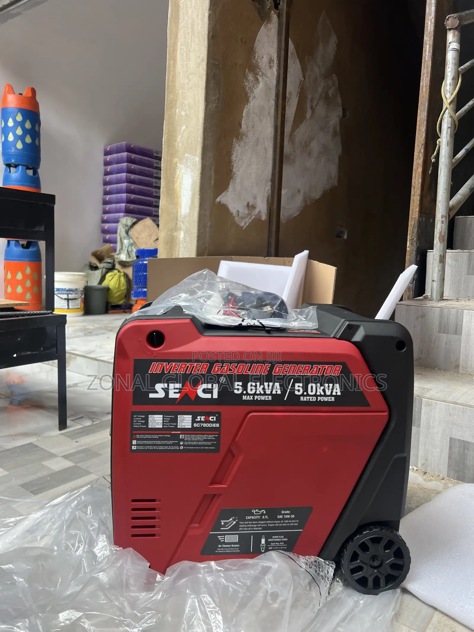 SENCI 5.6kVA Inverter Generator