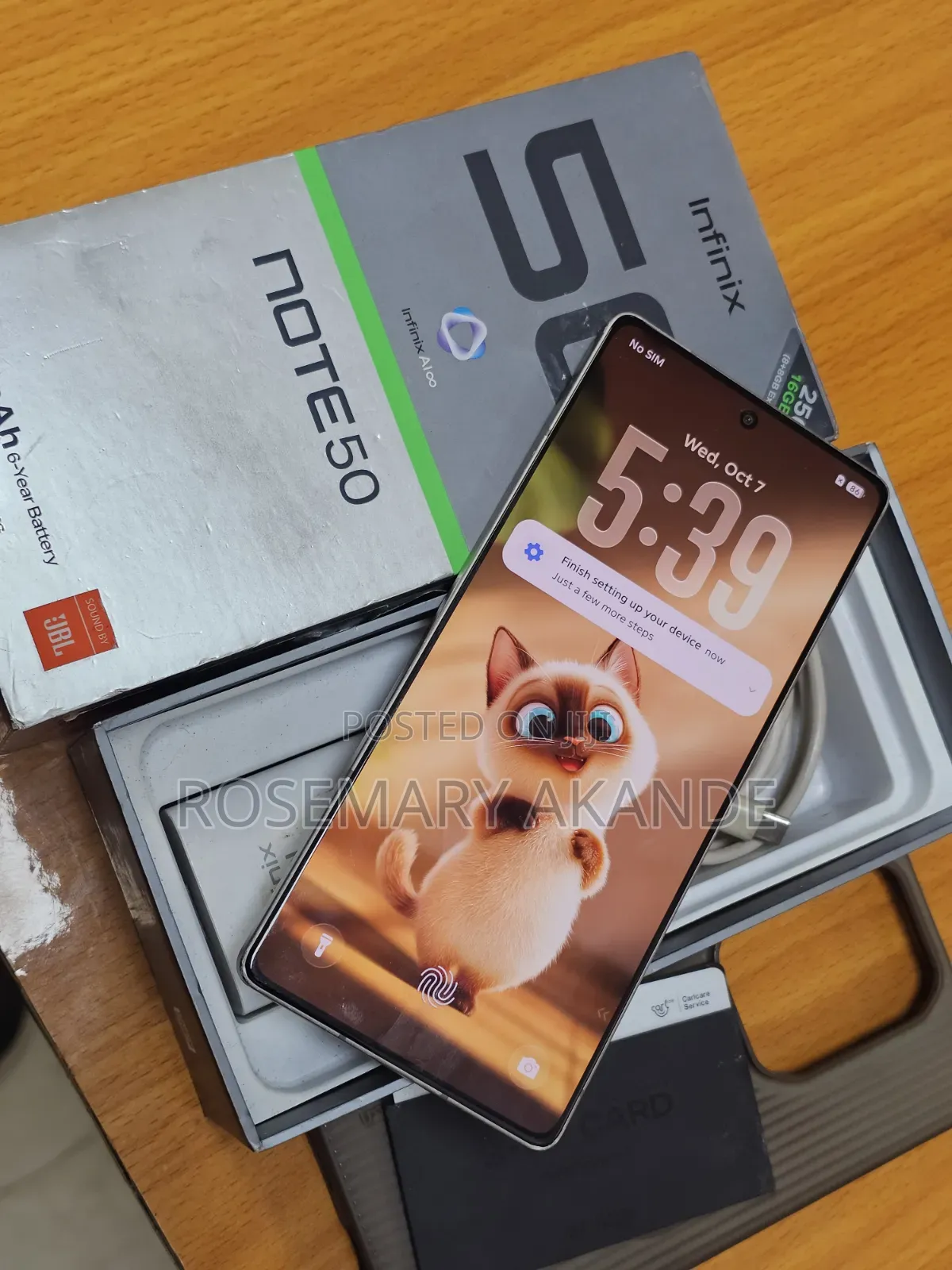 Infinix Note 50 4G 256 GB Gold
