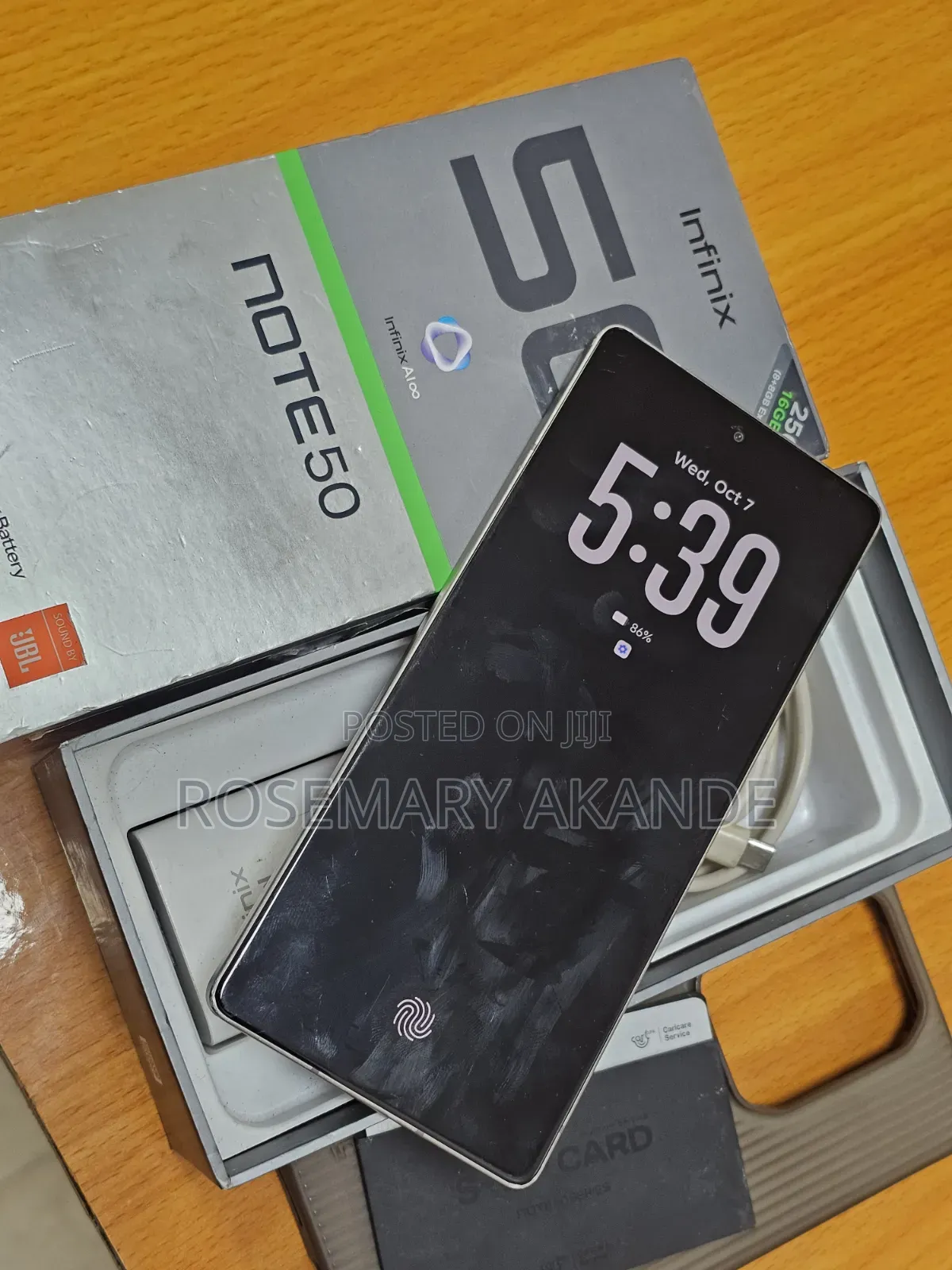 Infinix Note 50 4G 256 GB Gold