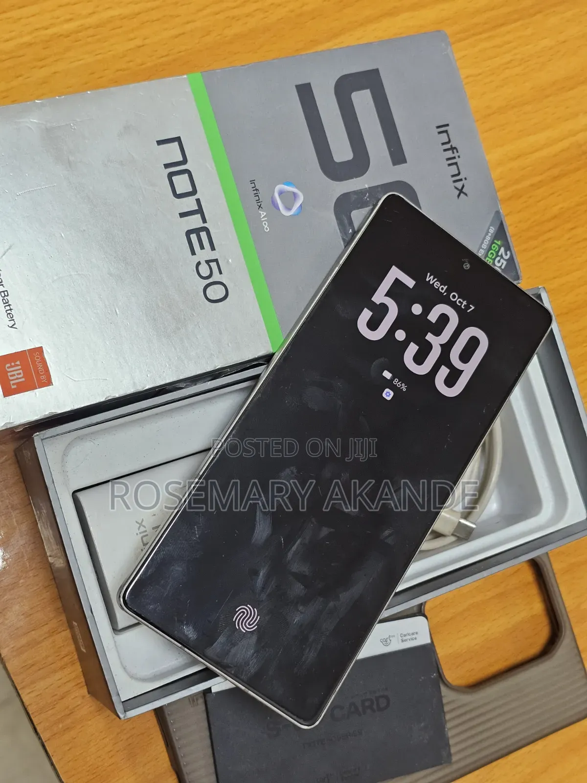 Infinix Note 50 4G 256 GB Gold